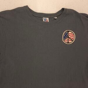 Junk Food Clothing Short Sleeve Crew Neck T Shirt Mens Size Medium M Gray
